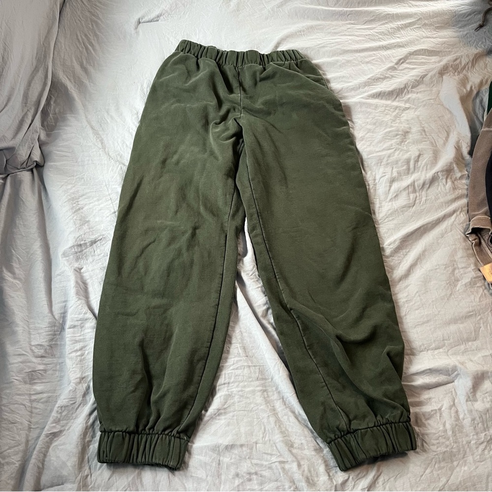 Green Brandy Melville Rosa Sweatpants